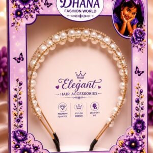 BEADED HAIR BOW